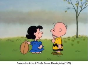 Charlie Brown Football Lucy Leftists Trump