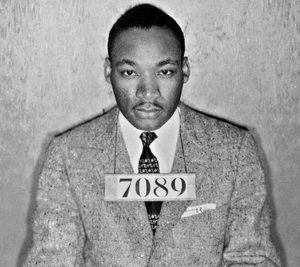 Civil Disobedience Martin Luther King mugshot