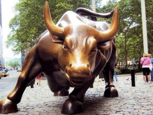Wall Street Bull 2018 midterm campaign