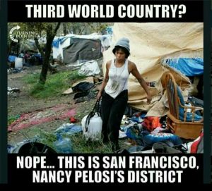 Democrat Party machines homeless