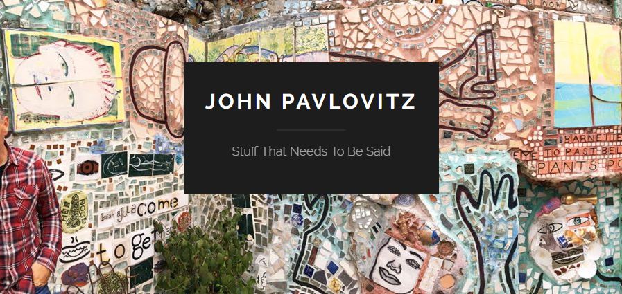 Screenshot of John Pavlovitz home page