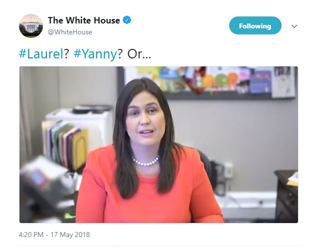 White House Laurel Yanny