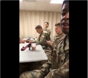 82nd Airborne sings Irving Berlin's God Bless America