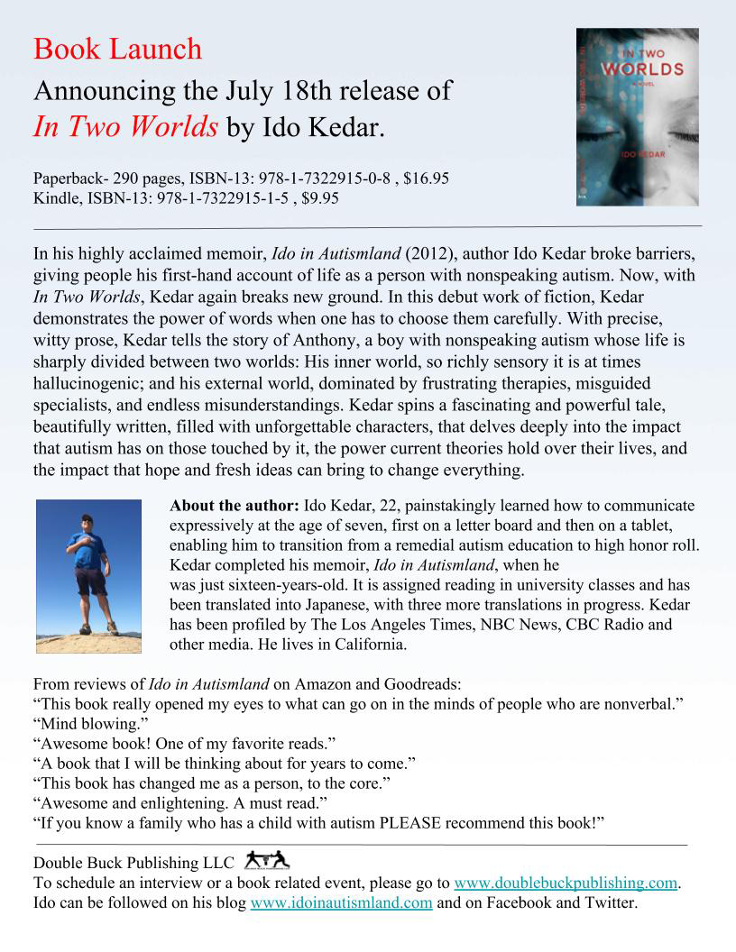 Ido Kedar In Two Worlds Press Release