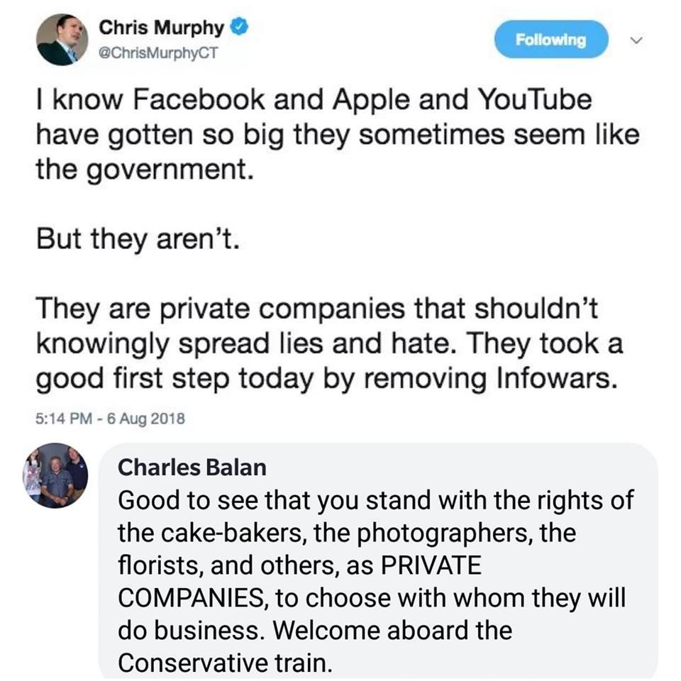 Chris Murphy Social Media Infowars