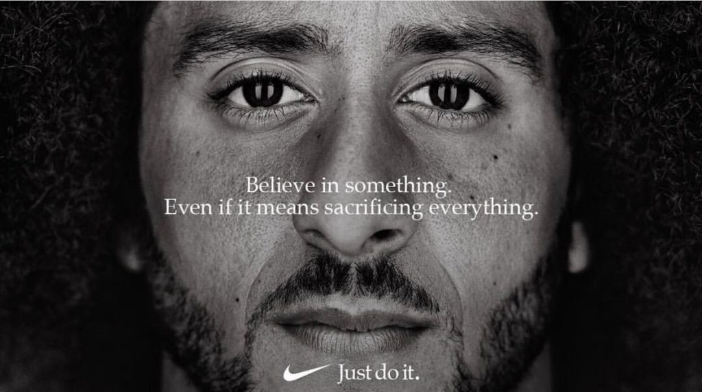 Original Nike Kaepernick poster