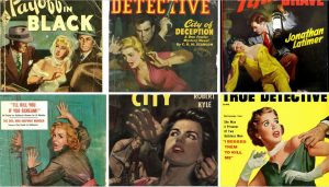 Rape Pulp Magazine covers