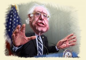 Bernie Sanders by DonkeyHotey