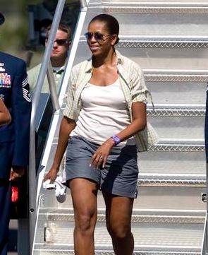 Michelle Obama shorts