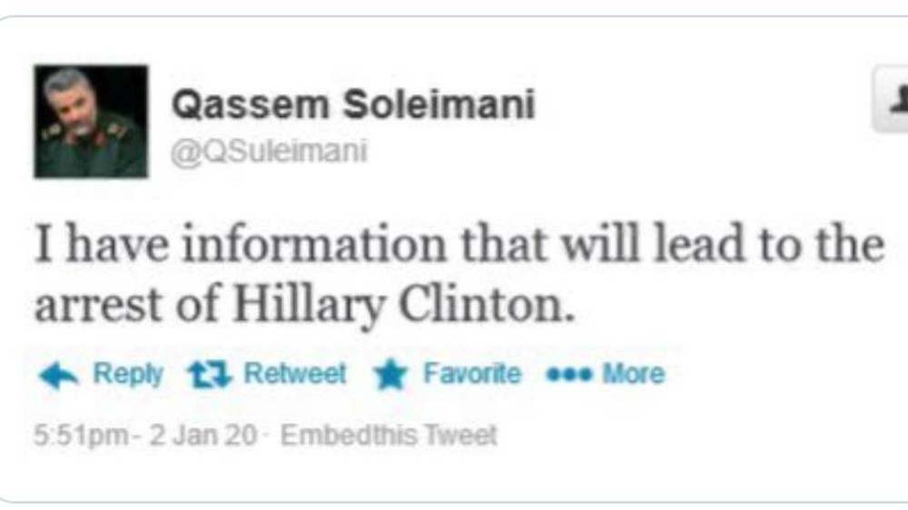 Iran Hillary Soleimani