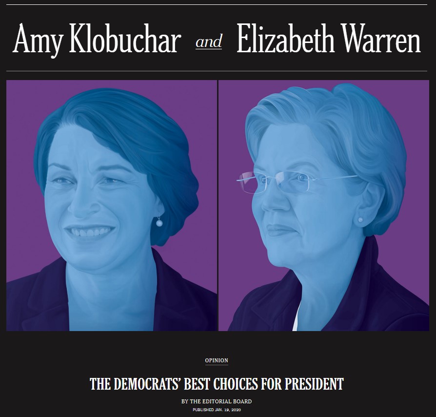 New York Times Warren Klobuchar