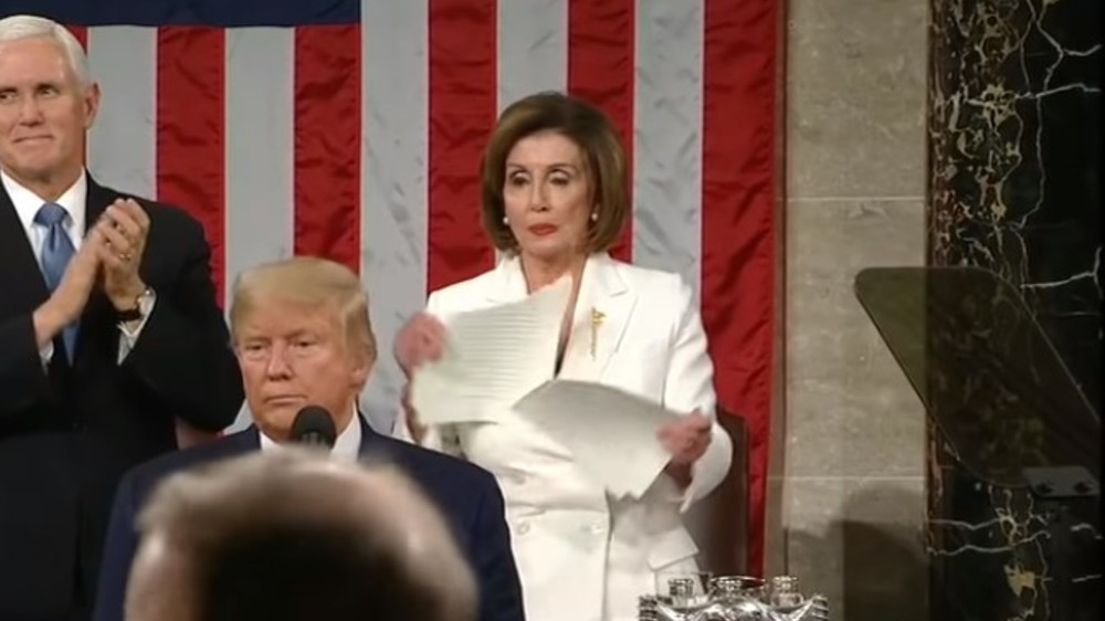 Pelosi rips Trump's state of the union speech