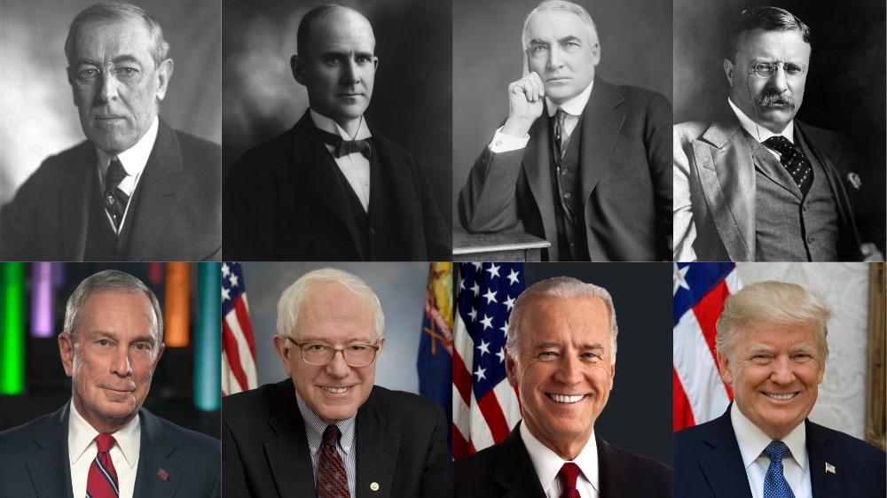 Running for president 1920-2020