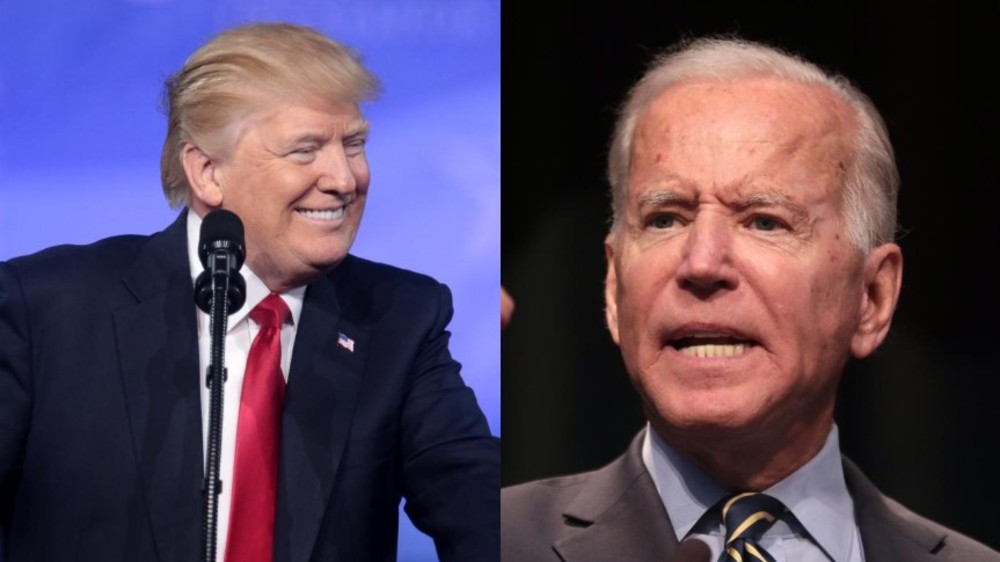 Donald Trump and Joe Biden