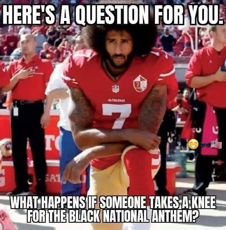 NFL Kaepernick Black National Anthem